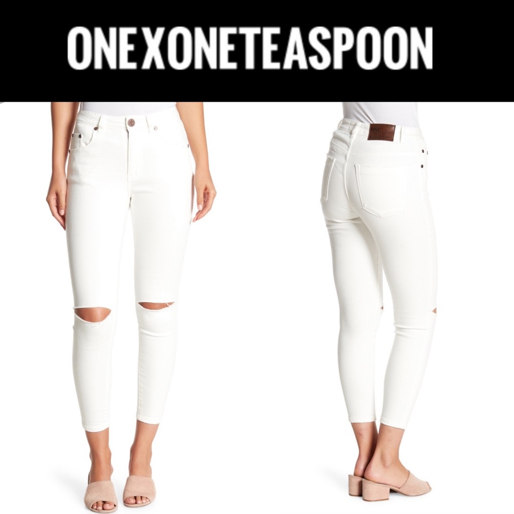 One Teaspoon Freebirds High Rise Ankle Skinny Jean